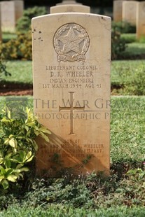 BEIRUT WAR CEMETERY - WHEELER, DOUGLAS REID